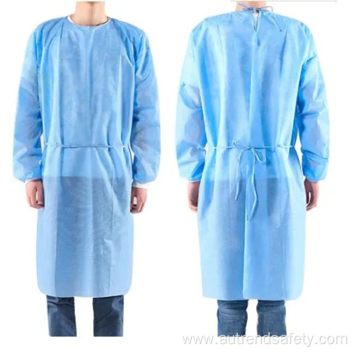 Surgical Gown Disposable Waterproof Hospital Medical Isolation Suit